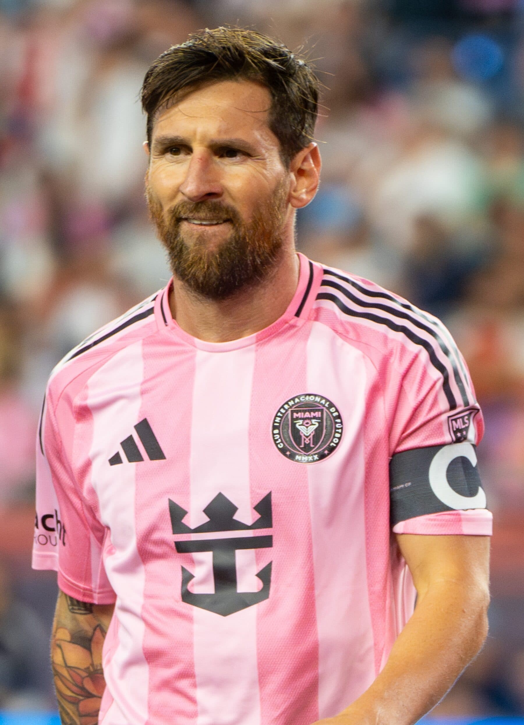 Messi in Inter Miami pink